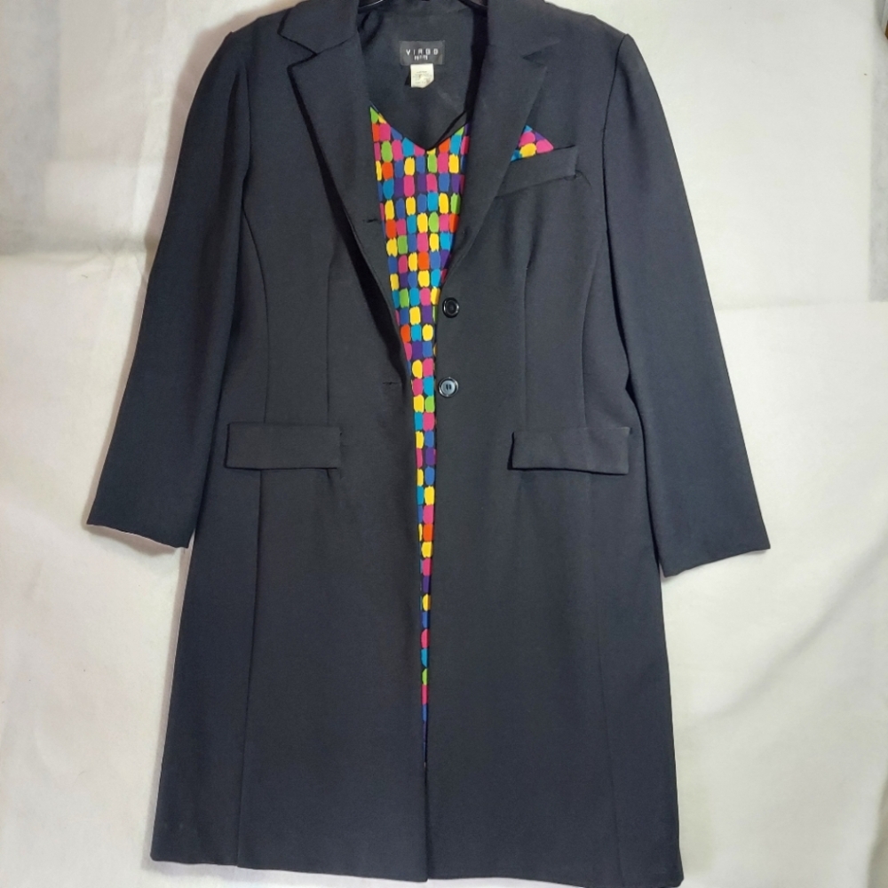Vintage 2 piece dress and jacket
